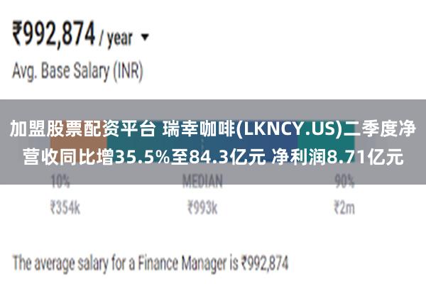 加盟股票配资平台 瑞幸咖啡(LKNCY.US)二季度净营收同比增35.5%至84.3亿元 净利润8.71亿元