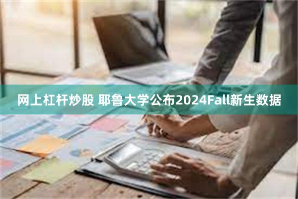 网上杠杆炒股 耶鲁大学公布2024Fall新生数据