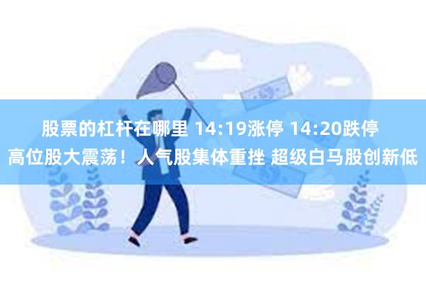 股票的杠杆在哪里 14:19涨停 14:20跌停 高位股大震荡！人气股集体重挫 超级白马股创新低