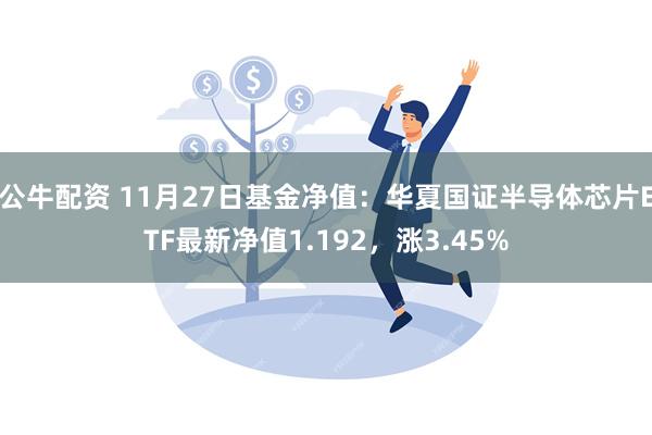 公牛配资 11月27日基金净值：华夏国证半导体芯片ETF最新净值1.192，涨3.45%